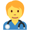 Health Worker Element from Twemoji Emoji Set