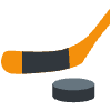 Ice Hockey Element from Twemoji Emoji Set
