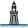 Lighthouse Of Alexandria Element from OpenMoji Emoji Set
