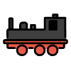 Locomotive Element from OpenMoji Emoji Set