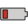 Low Battery Element from OpenMoji Emoji Set