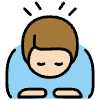 Man Bowing Light Skin Tone Element from OpenMoji Emoji Set