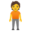 Person Standing Element from Noto Emojis Set