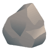 Rock Element from Noto Emojis Set