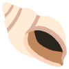 Spiral Shell Element from EmojiTwo Colors Set