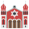 Synagogue Element from EmojiTwo Colors Set