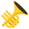 Trumpet Element from EmojiTwo Colors Set