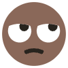Unamused Emoji Element from EmojiTwo Colors Set
