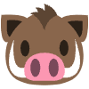 Whisker The Warthog Element from EmojiTwo Colors Set
