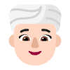 Woman Wearing Turban Flat Light Element from Fluent Emoji Flat Set