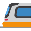 Light Rail Element from Twemoji Emoji Set