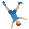 Man Cartwheeling Medium Skin Tone Emoji from Twemoji Set | Free Download as SVG Vector and Transparent PNG | Streamline emojis