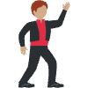 Man Dancing Medium Skin Tone Emoji from Twemoji Set | Free Download as SVG Vector and Transparent PNG | Streamline emojis