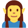 Man Elf Emoji from Twemoji Set | Free Download as SVG Vector and Transparent PNG | Streamline emojis