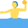 Man Playing Water Polo Element from Twemoji Emoji Set