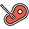 Meat Consumption Element from OpenMoji Emoji Set
