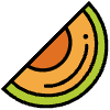 Melon Element from OpenMoji Emoji Set