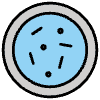Petri Dish Element from OpenMoji Emoji Set