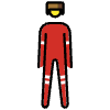 Polar Explorer Man Element from OpenMoji Emoji Set