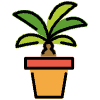 Potted Plant Element from OpenMoji Emoji Set