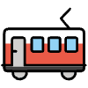 Railway Car Element from OpenMoji Emoji Set