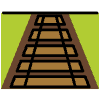 Railway Track Element from OpenMoji Emoji Set