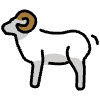Ram Element from OpenMoji Emoji Set
