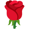 Rose Element from Noto Emojis Set