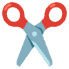 Scissors Element from Noto Emojis Set