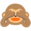 See No Evil Monkey Element from Noto Emojis Set