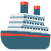 Ship Element from Noto Emojis Set