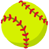 Softball Element from Noto Emojis Set