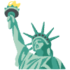 Statue Of Liberty Element from Noto Emojis Set