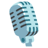 Studio Microphone Element from Noto Emojis Set