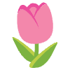 Tulip Element from Noto Emojis Set