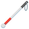 White Cane Element from Noto Emojis Set