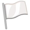 White Flag Element from Noto Emojis Set