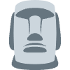 Moai Element from Twemoji Emoji Set