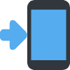 Mobile Phone With Arrow Element from Twemoji Emoji Set