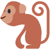Monkey Element from Twemoji Emoji Set