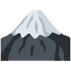 Mount Fuji Element from Twemoji Emoji Set