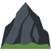 Mountain Emoji from Twemoji Set | Free Download as SVG Vector and Transparent PNG | Streamline emojis