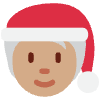 Mx Claus Medium Skin Tone Element from Twemoji Emoji Set