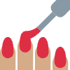 Nail Polish Medium Skin Tone Element from Twemoji Emoji Set