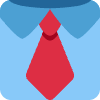 Necktie Element from Twemoji Emoji Set