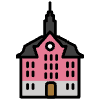 Schwäbisch Gmünd Ratshaus Element from OpenMoji Emoji Set