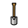 Spade Element from OpenMoji Emoji Set