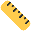 Straight Ruler Element from Twemoji Emoji Set