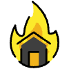 Structural Fire Element from OpenMoji Emoji Set