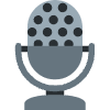 Studio Microphone Element from Twemoji Emoji Set